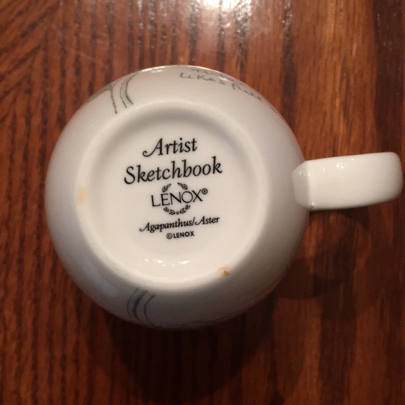 Lenox Artist Sketchbook Price is for all 6 mugs - Picture 2 of 5